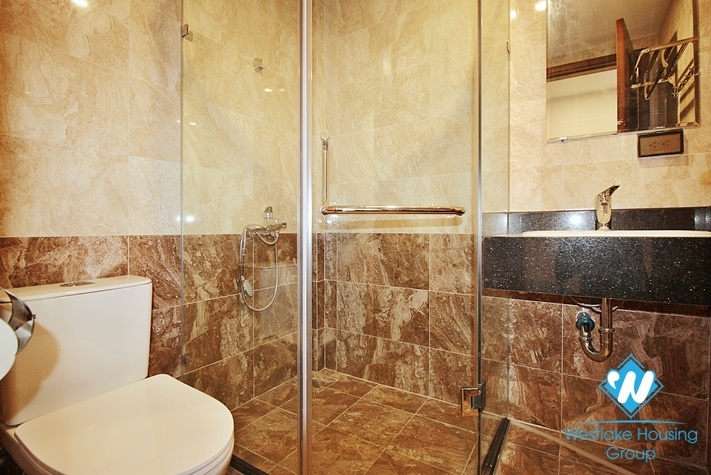 Spacious 1 bedroom apartment for rent in Lac Long Quan st , Tay Ho .