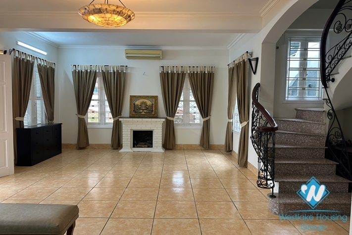 Large garden  house for rent in next to Ciputra, Tay Ho