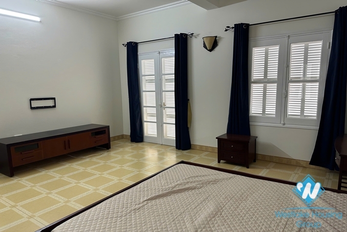 Large garden  house for rent in next to Ciputra, Tay Ho