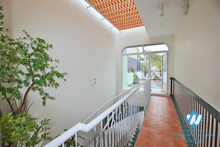 Lovely 2 bedrooms duplex with lake view for rent in Tay Ho, Ha Noi