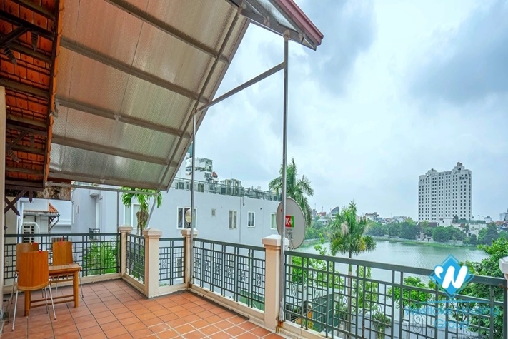 Nice house with outside swiming pool for rent in Tay Ho, Ha Noi