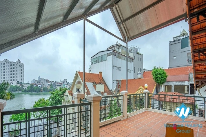 Nice house with outside swiming pool for rent in Tay Ho, Ha Noi