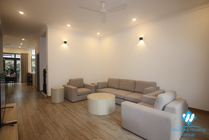 Fully furnished house for rent in Ciputra Compound, Tay Ho, Ha Noi