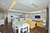 A stunning 4 bedroom apartment  for rent in D' Leroi Soleil, Xuan Dieu, Tay Ho