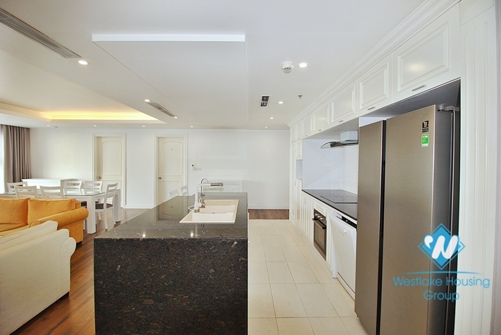 A stunning 4 bedroom apartment  for rent in D' Leroi Soleil, Xuan Dieu, Tay Ho