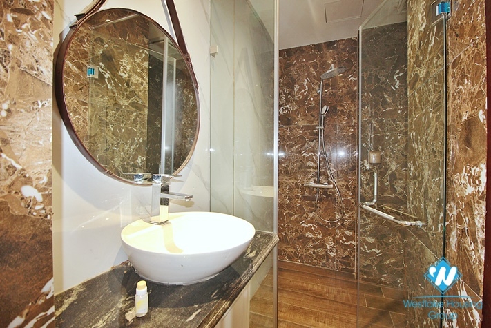 Bright and spacious one bedroom apartment for rent in Tay Ho, Hanoi