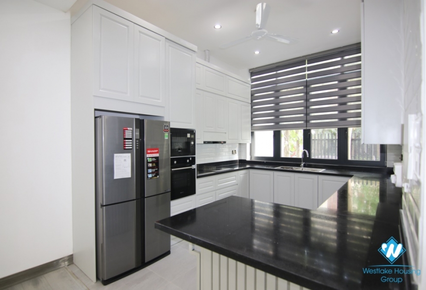 Renovated corner house for rent in G6-1 block, Ciputra, Tay Ho