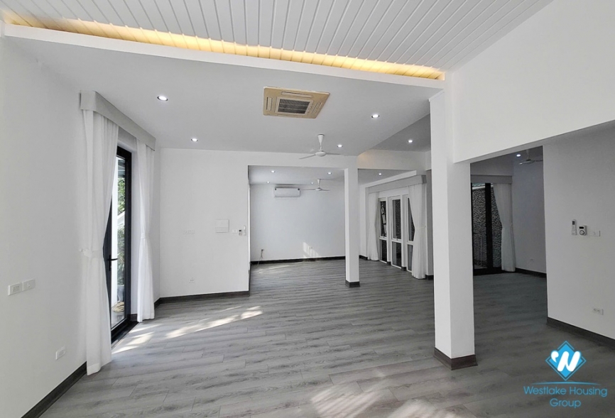Renovated corner house for rent in G6-1 block, Ciputra, Tay Ho