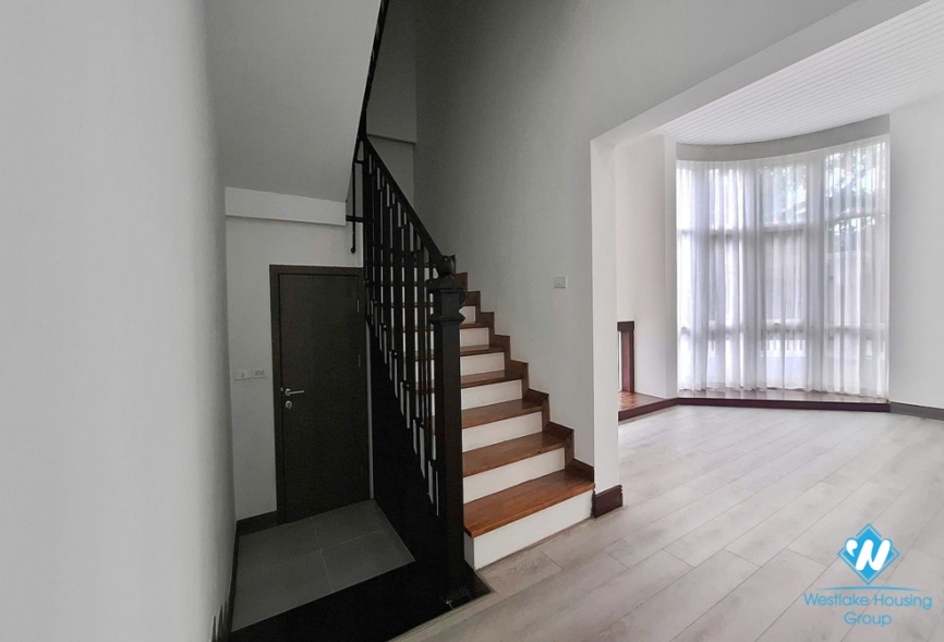 Renovated corner house for rent in G6-1 block, Ciputra, Tay Ho
