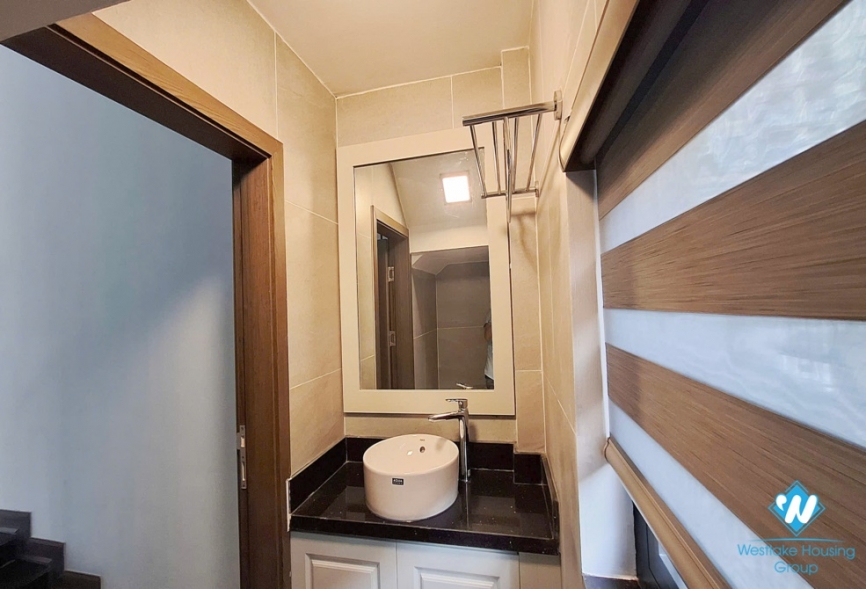 Renovated corner house for rent in G6-1 block, Ciputra, Tay Ho
