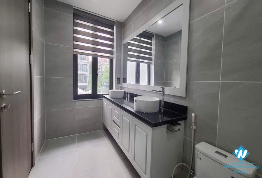 Renovated corner house for rent in G6-1 block, Ciputra, Tay Ho