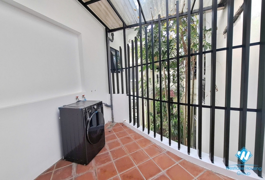 Renovated corner house for rent in G6-1 block, Ciputra, Tay Ho