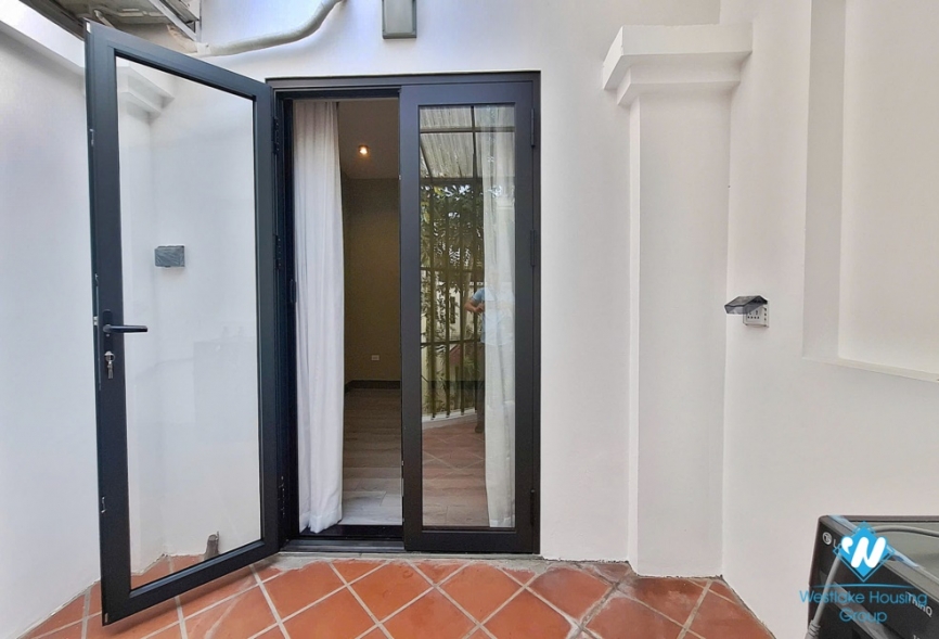 Renovated corner house for rent in G6-1 block, Ciputra, Tay Ho