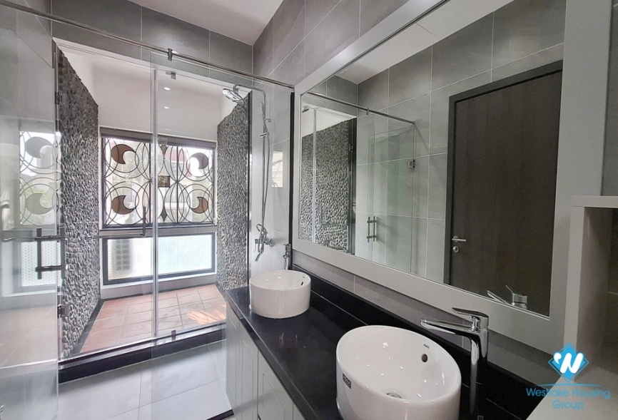 Renovated corner house for rent in G6-1 block, Ciputra, Tay Ho