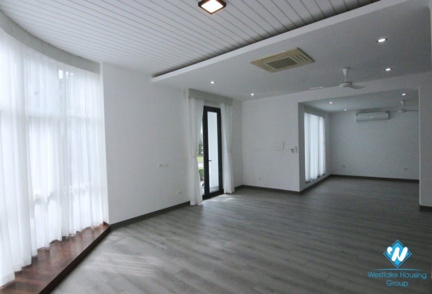 Renovated corner house for rent in G6-1 block, Ciputra, Tay Ho
