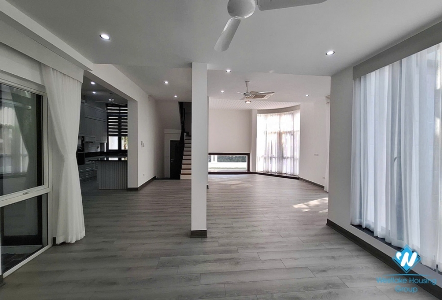 Renovated corner house for rent in G6-1 block, Ciputra, Tay Ho