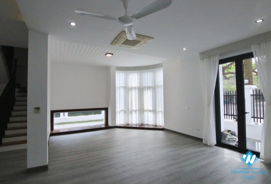 Renovated corner house for rent in G6-1 block, Ciputra, Tay Ho
