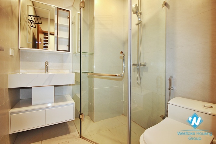 A bright one bedroom apartment for rent on Dang Thai Mai street, Tay Ho, Ha Noi