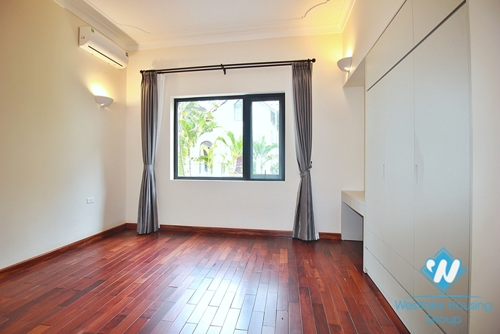 Garden house with out-door pool for rent in To Ngoc Van st, Tay Ho