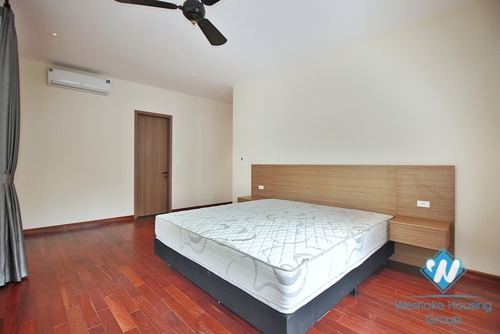 Garden house with out-door pool for rent in To Ngoc Van st, Tay Ho