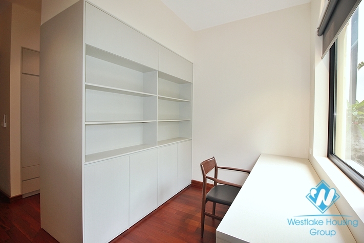 Garden house with out-door pool for rent in To Ngoc Van st, Tay Ho