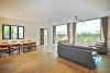 Garden house with out-door pool for rent in To Ngoc Van st, Tay Ho