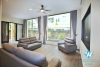 Garden house with out-door pool for rent in To Ngoc Van st, Tay Ho