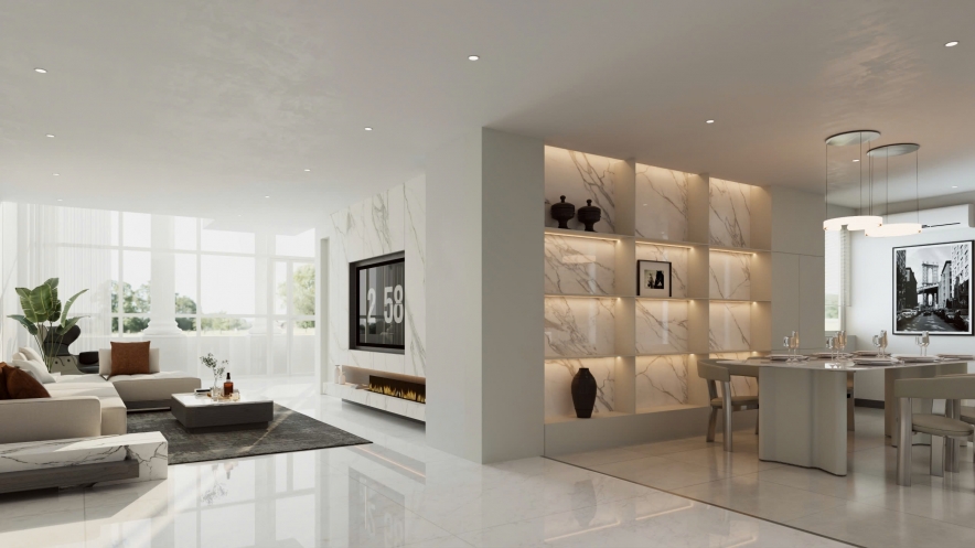 Nice penthouse apartment for rent in Ciputra area 