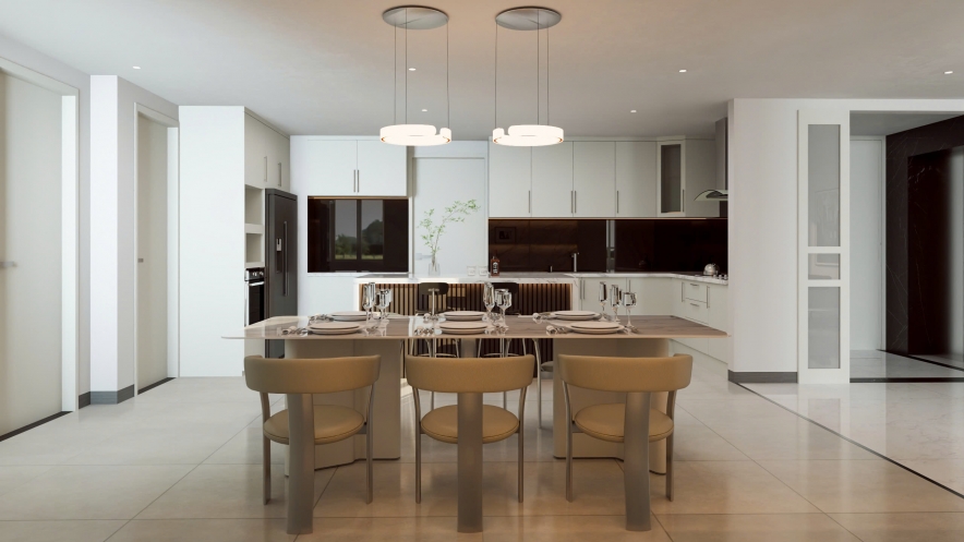 Nice penthouse apartment for rent in Ciputra area 