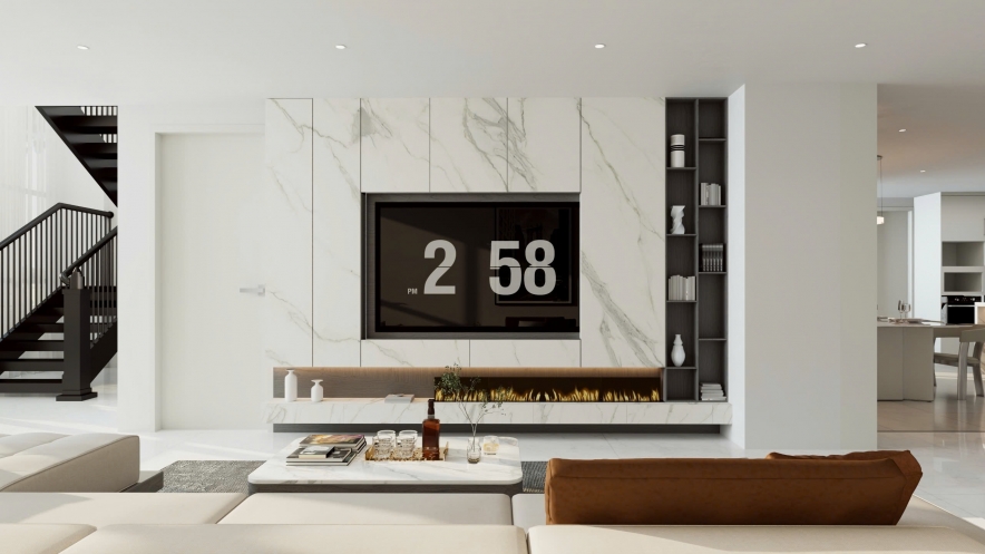 Nice penthouse apartment for rent in Ciputra area 