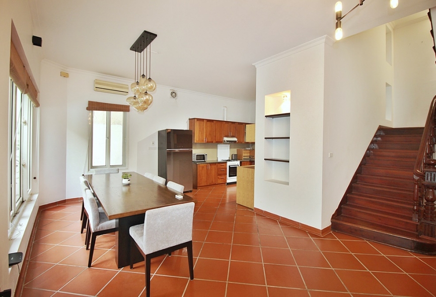 Nice house with outside swiming pool for rent in Tay Ho, Ha Noi