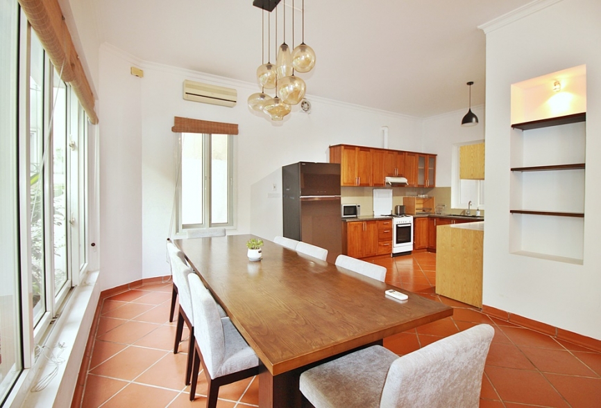 Nice house with outside swiming pool for rent in Tay Ho, Ha Noi