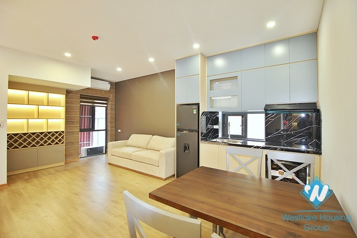 Lake view and brand new one bedroom apartment for rent in Vu Mien st, Tay Ho