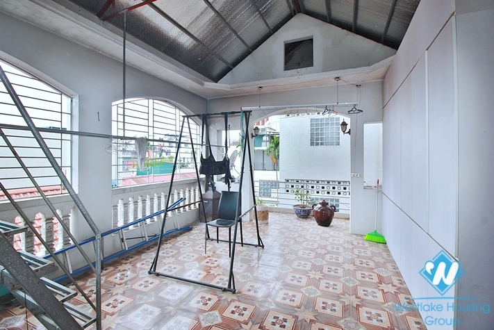 Morden and bright 4 bedrooms house for rent in Au Co st, Tay Ho, Ha Noi