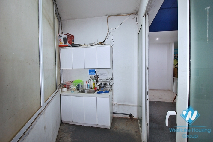 An office or coffee house with big yard for rent in Tay Ho, Ha Noi