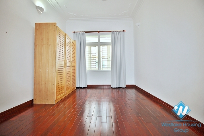 Big yard five bedroom  house in To Ngoc Van street, Tay Ho ward, Ha Noi