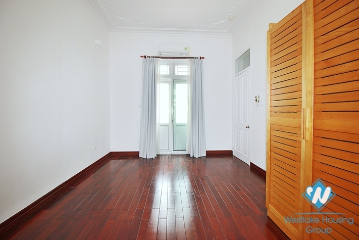 Big yard five bedroom  house in To Ngoc Van street, Tay Ho ward, Ha Noi
