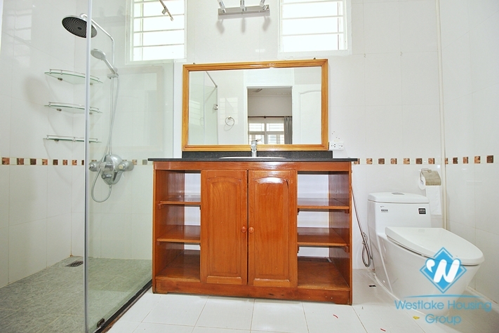 Big yard five bedroom  house in To Ngoc Van street, Tay Ho ward, Ha Noi