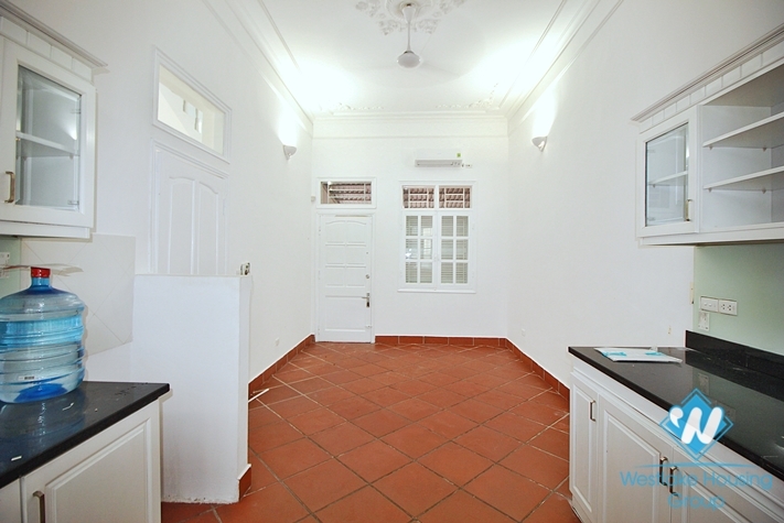 Big yard five bedroom  house in To Ngoc Van street, Tay Ho ward, Ha Noi