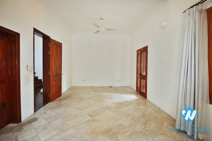 Spacious 5 bedrooms house with huge yard for rent in To Ngoc Van, Tay Ho ward, Ha Noi