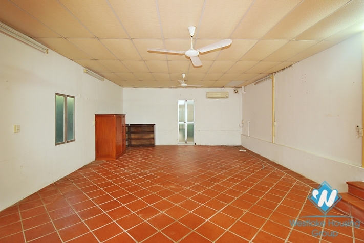 Spacious 5 bedrooms house with huge yard for rent in To Ngoc Van, Tay Ho ward, Ha Noi