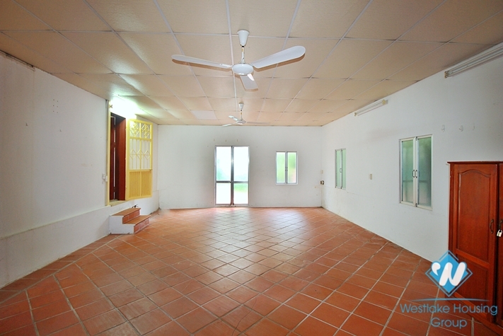Spacious 5 bedrooms house with huge yard for rent in To Ngoc Van, Tay Ho ward, Ha Noi