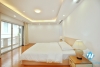 Serviced 4 bedrooms house for rent in Tay Ho ward, Ha Noi