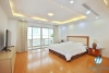 Serviced 4 bedrooms house for rent in Tay Ho ward, Ha Noi