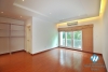 Semi-furnished 4 bedrooms house with big yard for rent in Tay Ho ward, Ha Noi
