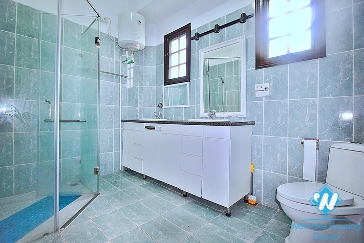 Spacious garden house with out-door pool for rent in Tay Ho, Ha Noi