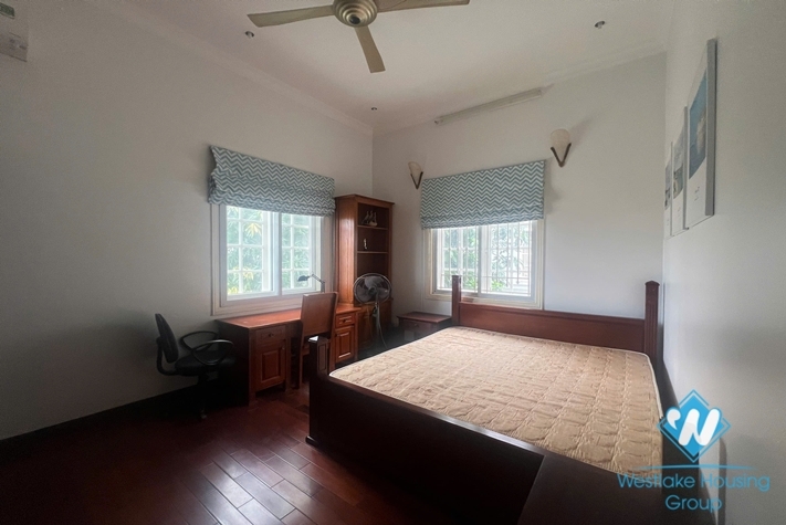Garden 5 bedrooms house for rent in Ciputra, Tay Ho ward, Ha Noi