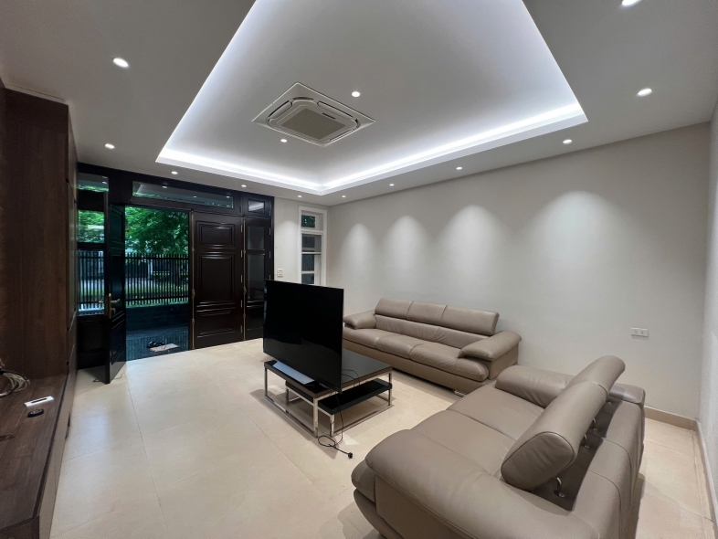 Renovated morden house for rent in D block, Ciputra, Tay Ho ward, Ha Noi