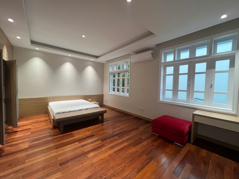 Renovated morden house for rent in D block, Ciputra, Tay Ho ward, Ha Noi