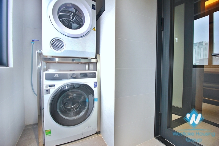 Brand new and morden duplex with 3 bedrooms apartment for rent in Dang Thai Mai, Tay Ho, Ha Noi